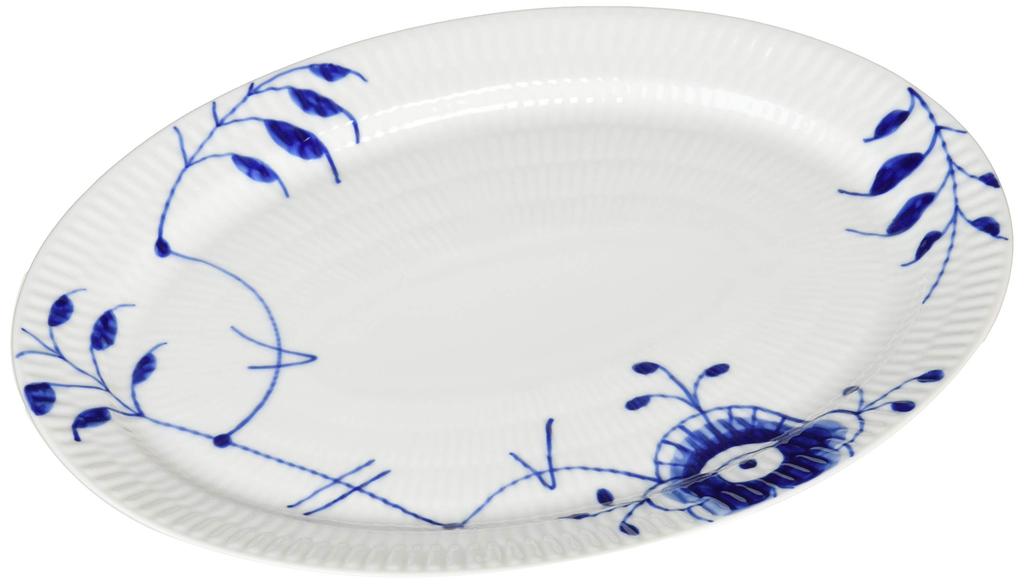 Importovaný Royal Copenhagen Blue Fluted Mega Oval 28cm 10169122 [Běžný produkt]