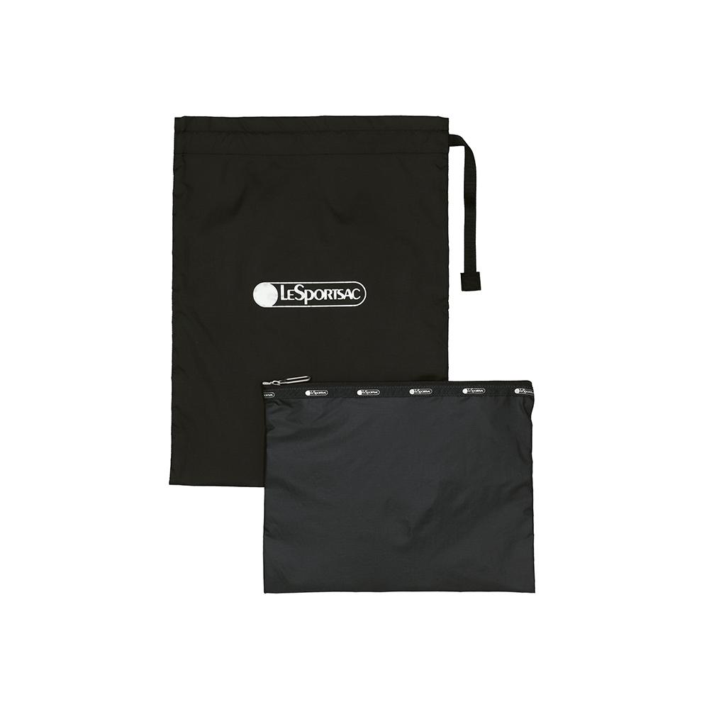 Lesportsac True Black C Gym Tote Bag [2430.C363]