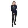Marvel Womens/Ladies Black Panther Head Sweatshirt