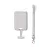 Universal Magsafe Apple Mobile Phone Case with Magnetic Card Bag, ID Leather Case, Lanyard, Wristband, Anti-lost Card Case.