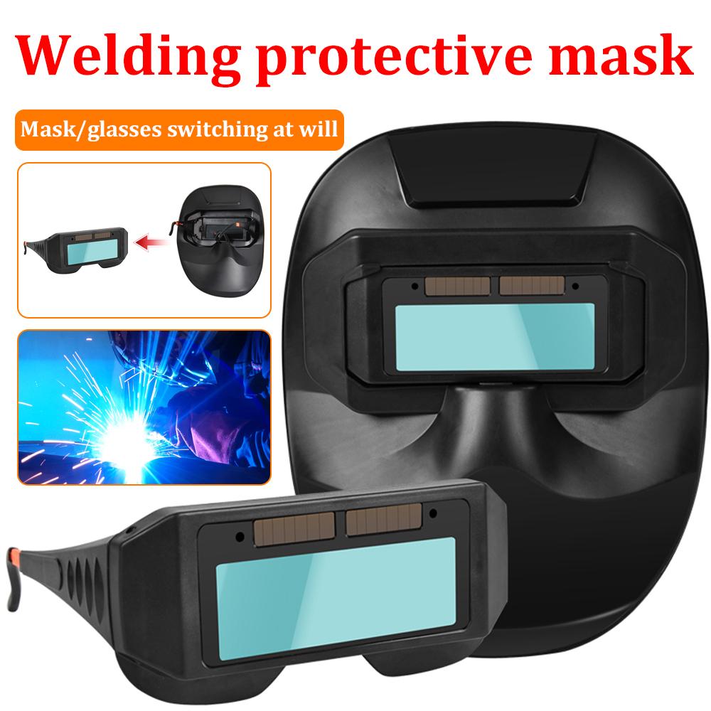 Welding Equipment Electric Welding Mask Auto Darkening Welding Helmet Automatic Dimming for Arc Welding Grinding and Cutting
