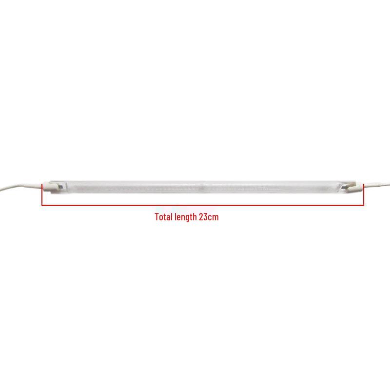 Frosted Halogen Heating Element Tube - 400W Electric Heater Accessory for Fire Pits