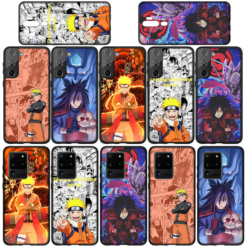 For Samsung Galaxy S25 S24 S23 iPhone 17 16 15 Xiaomi Redmi Note 14 13 12 11 Plus Pro Max XR A37 A57 Phone Case Naruto Madara Uchiha OPPO Huawei Cover