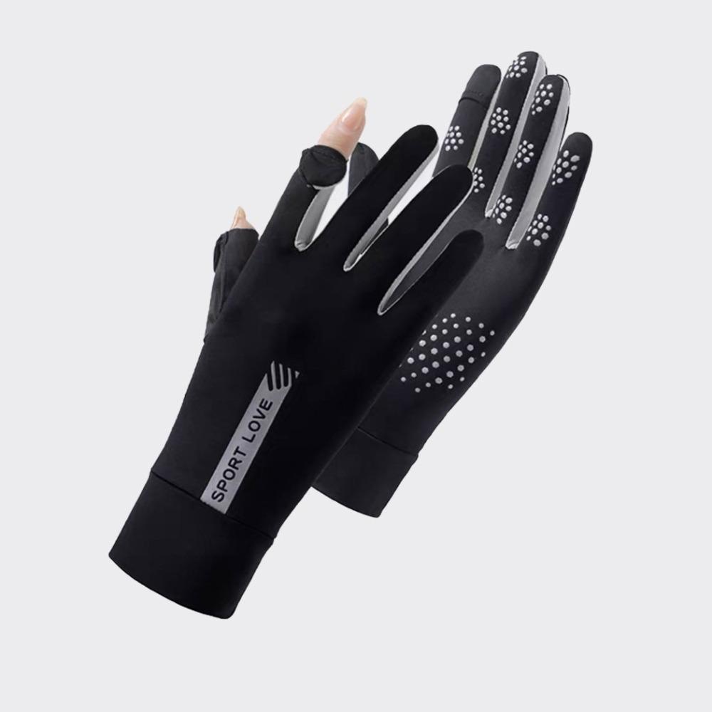 

Highly Elastic Sunscreen Gloves Touch Screen Riding Driving Gloves New Driving Mittens Unisex фіолетовий