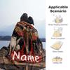 Egyptian Theme Customize Your Name Blanket Warm Comfortable Soft Blanket For Chair Office Sofa Bed Sofa Office Camping Suitable For Gifting Relatives