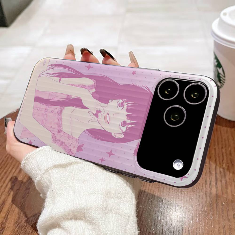 K-Kimi Ni T-Todoke Wave Corrugated Phone Case For IPhone 17 Air 16 15 14 13 11 12 Pro Max Plus Matte Cover iPhone 14pro max