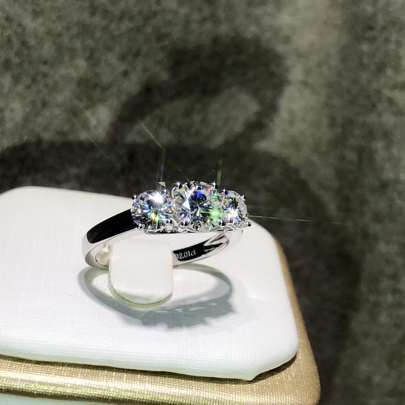 Adjustable Women's Open Ring: High Carbon Diamond, Eight Hearts Arrows Design, PT950 Plated.