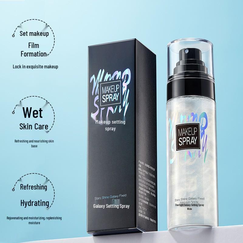 Rose De Lynn Starry Silver Hydrating Setting Spray - No Cakey Finish, Quick Film Formation, Face Primer.