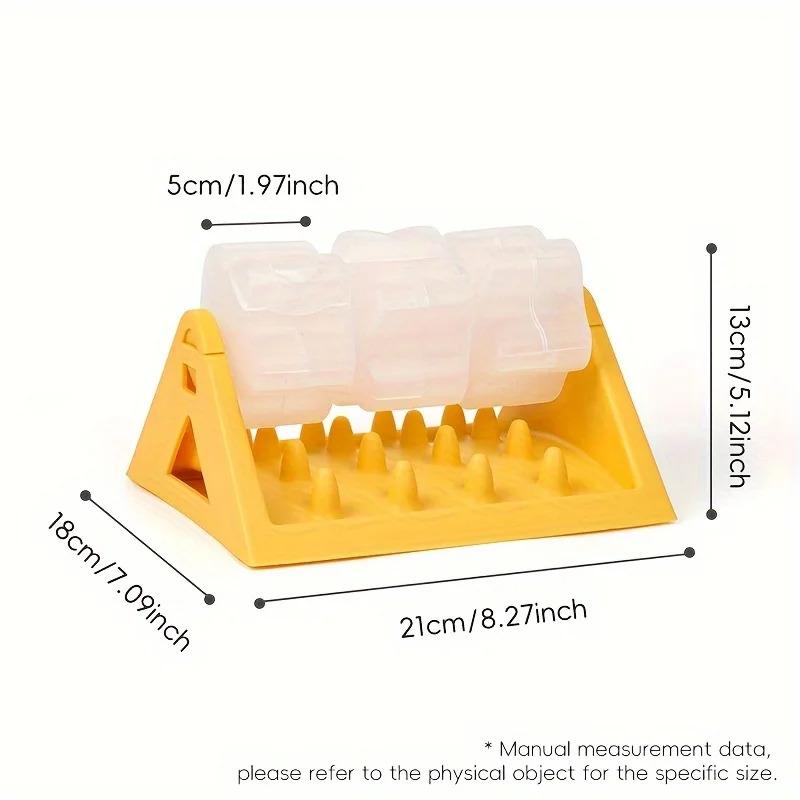 Interactive Dog Puzzle Feeder Toy Slow Feeder Bowl with Leak-Proof Design Durable Mental Stimulation Enrichment