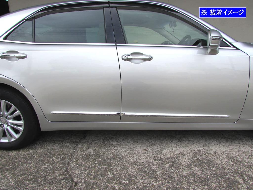 BRIGHTZ Chrome Side Door Mould for Toyota Crown and and S214 [SAI-MOL-6510] 210, 211, 214, ARS210, GRS210, GRS211, GRS214, ARS, GRS, S210, S211,