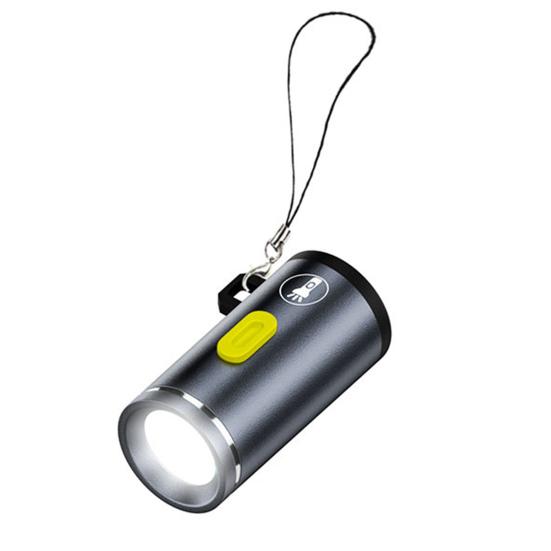 Outdoor Mini Flashlight USB Rechargeable High Lumens Aluminum Alloy Ultra