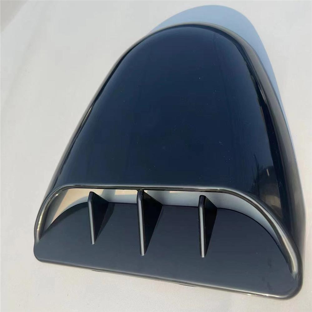 

Car Air Flow Intake Hood Scoop Vent Bonnet Cover Black Decoration Trim Universal