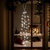 Christmas Water Drop Pendant Clear Acrylic Christmas Pendants 2Pieces Tree Pendants Water Drop Icicle Home Decoration Christmas