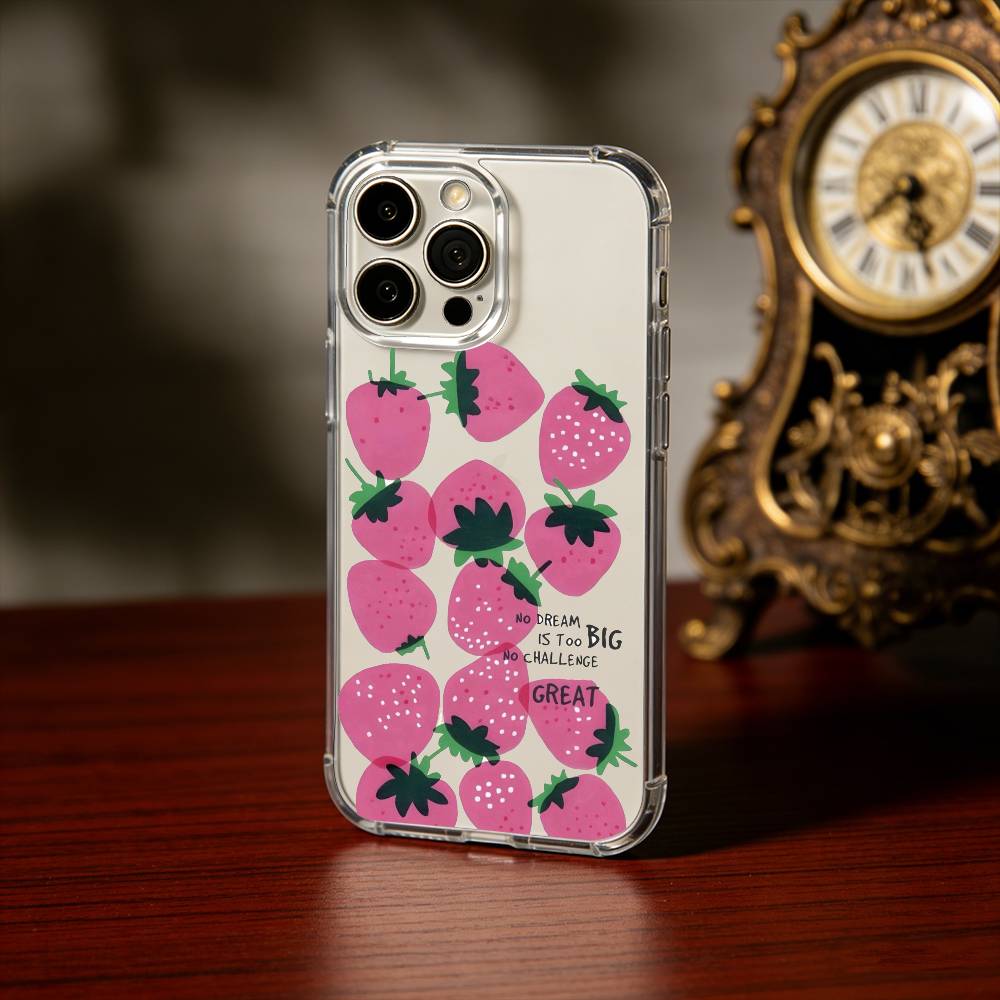 

Fruit Medley Illustration Phone Case For iPhone 17 16 15 14 13 12 11 Mini Pro Max Plus Transparent Cover iPhone16promax