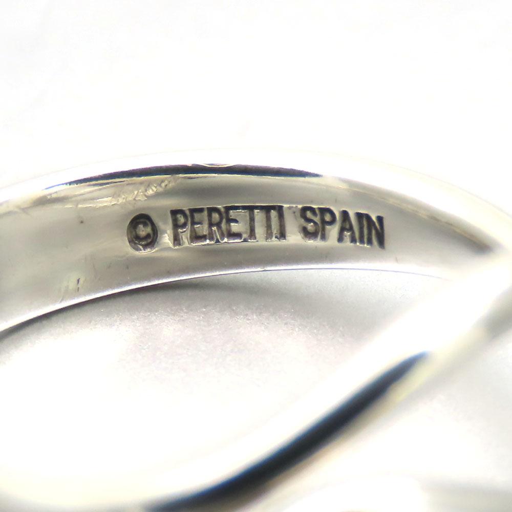 Used TIFFANY&Co. Ring Open Wave EU#46.5 Silver925 2.4g Silver