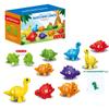 Kids Dinosaur Alphabet Matching Toy Early Education Number Counting Pattern Matching Cognitive Teaching Puzzle Toys Gift