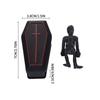 1set Miniature Coffin Skeleton Ornaments Halloween Decoration Prank Props For Parties Spooky Home Decor Fun Halloween Decor