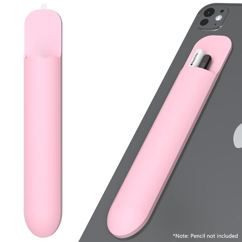 Sticky Stylus Pen Holder for Apple Pencil 3 2 1 Self Adhesive Sleeve Attached Pouch Bag Sleeve Pencil Pro Case Holder for Huawei Samsung Xiaomi Pencil