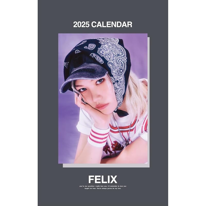 

2025 wall calendar [K-STAR Wall Calendar] (Felix Felix 02)