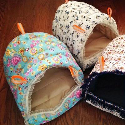 Home Fashion Warm Pet Dog House Dog Bed Kennel Soft Puppy Cushion Washable Enclosed Indoor Oversized Cat Kennel Pet Supplies Bed