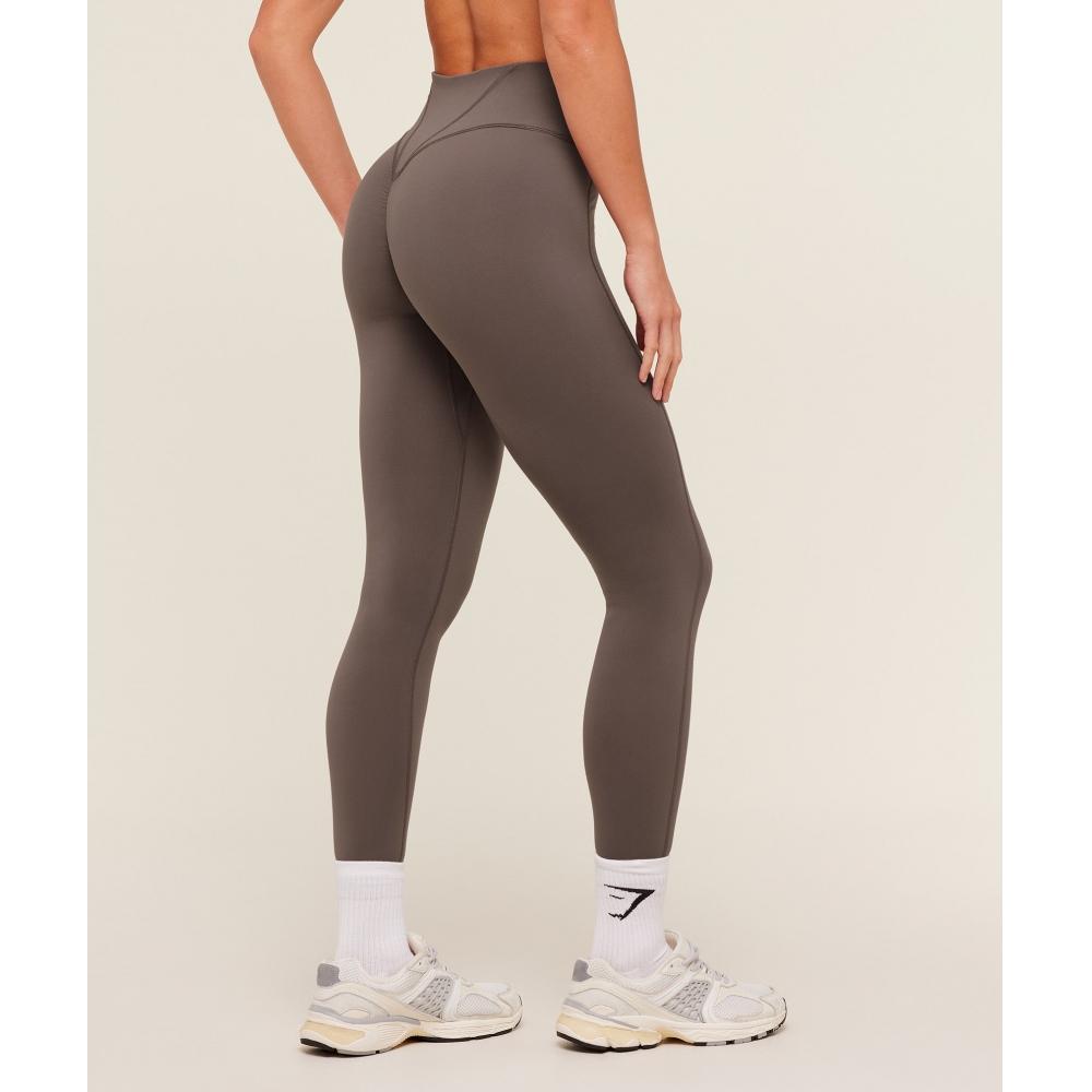 Gymshark Legacy Leggings Cool Brown B6b2l Nbzg