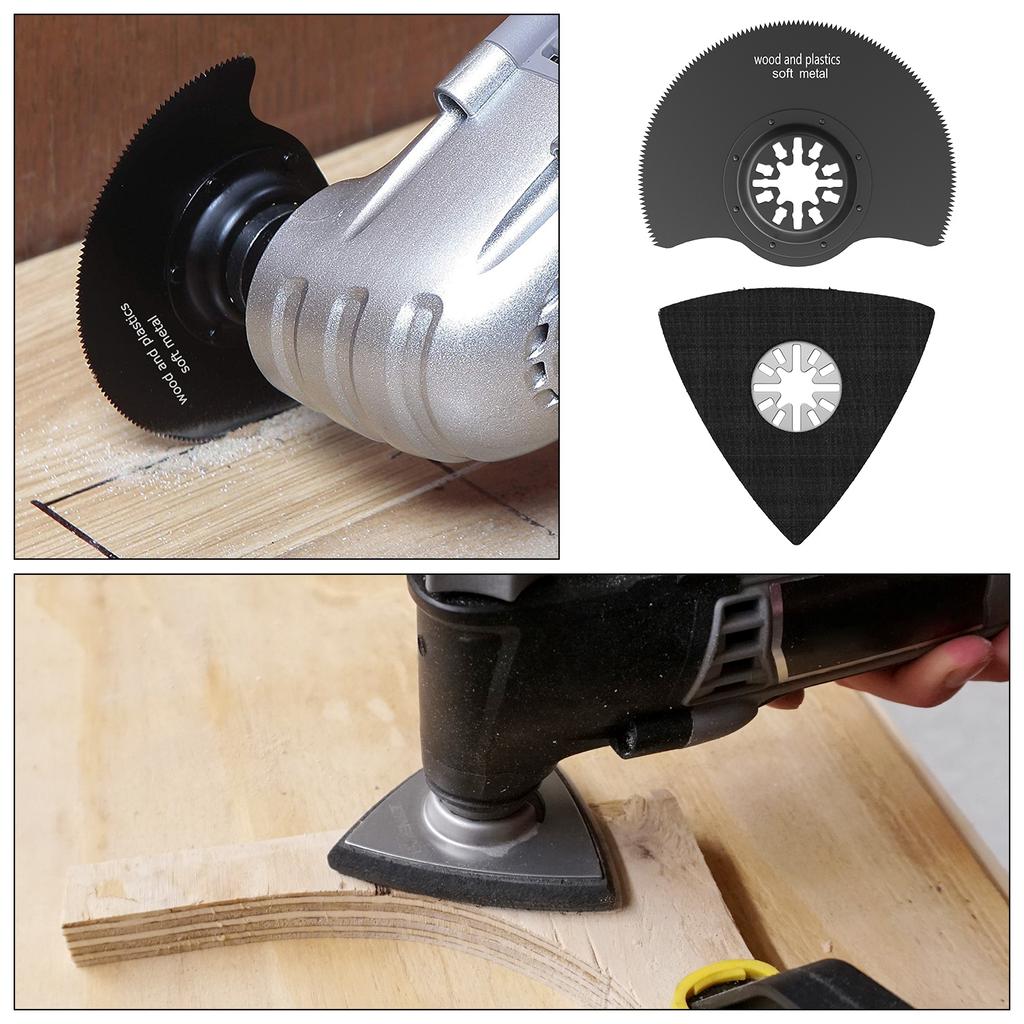 20-100Pcs Multi-Function Oscillating Blade Renovator Saw Blades Multi Power Tools Accessories Precision Universal Cutter Blade