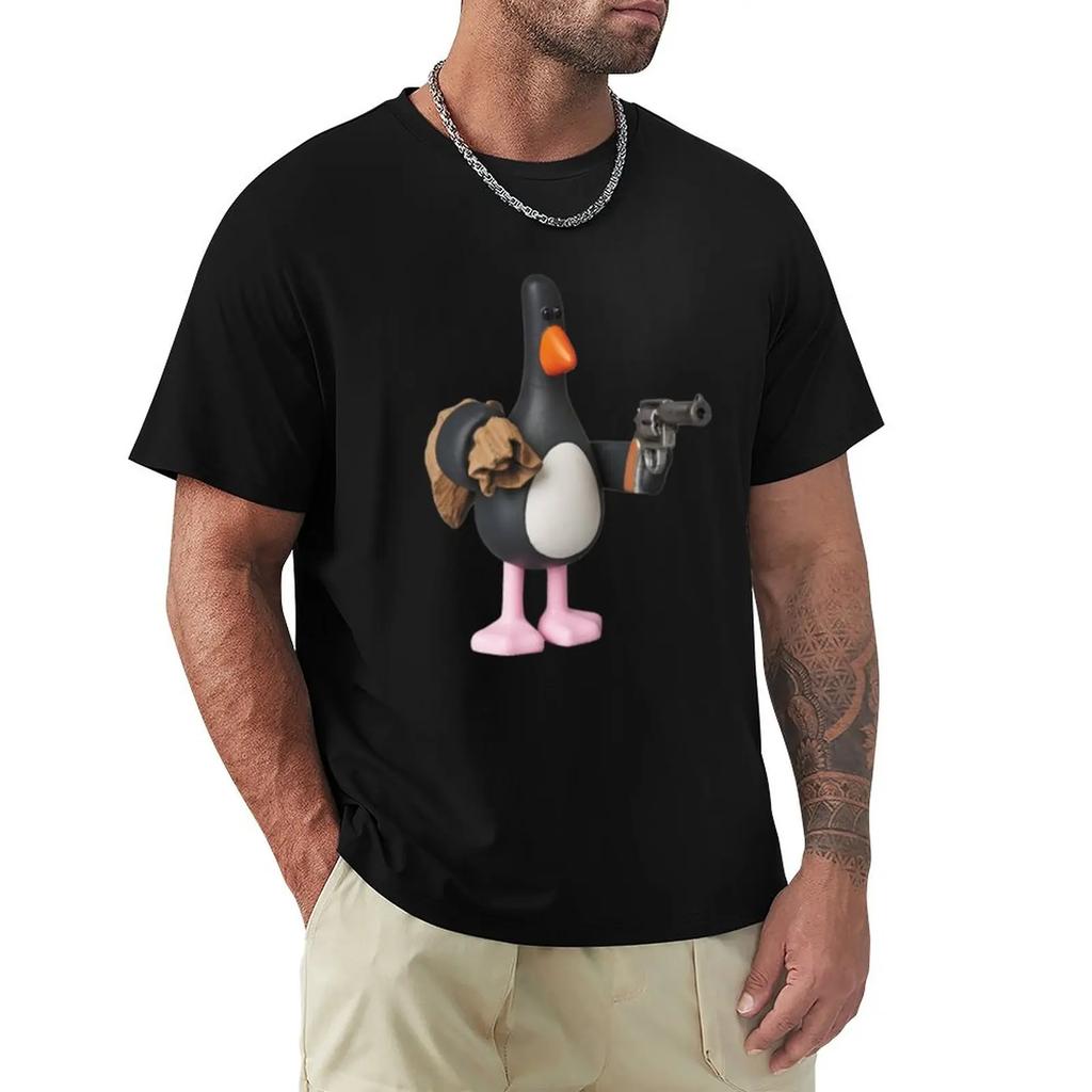 Feathers McGraw TShirt TShirt Boys Whites Aesthetic Clothing Mens Workout Shirts