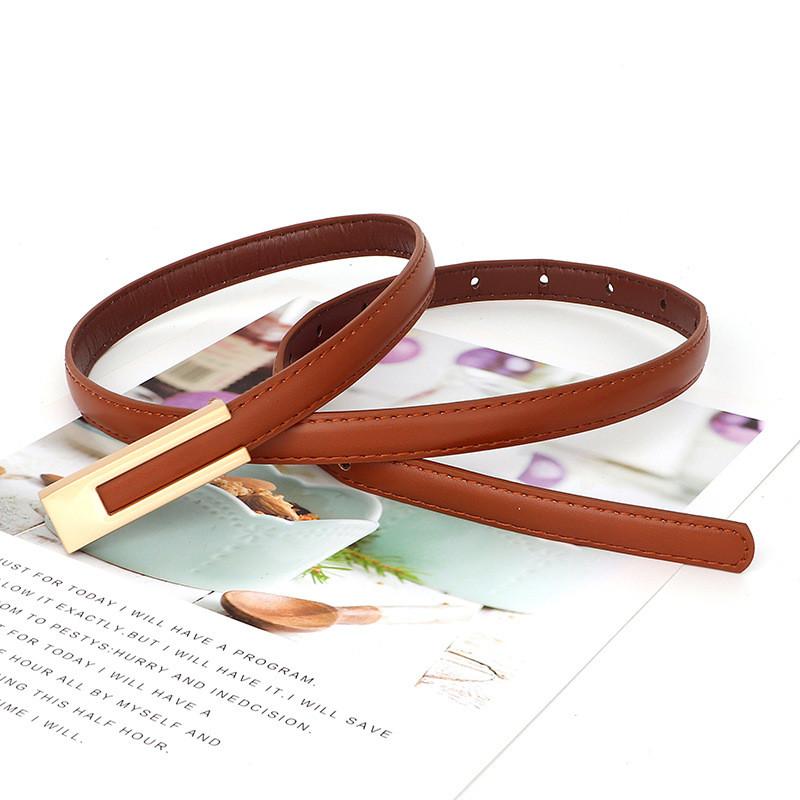 Versatile Thin Waist Belt Minimalist Dress Decoration Decoration For Casual