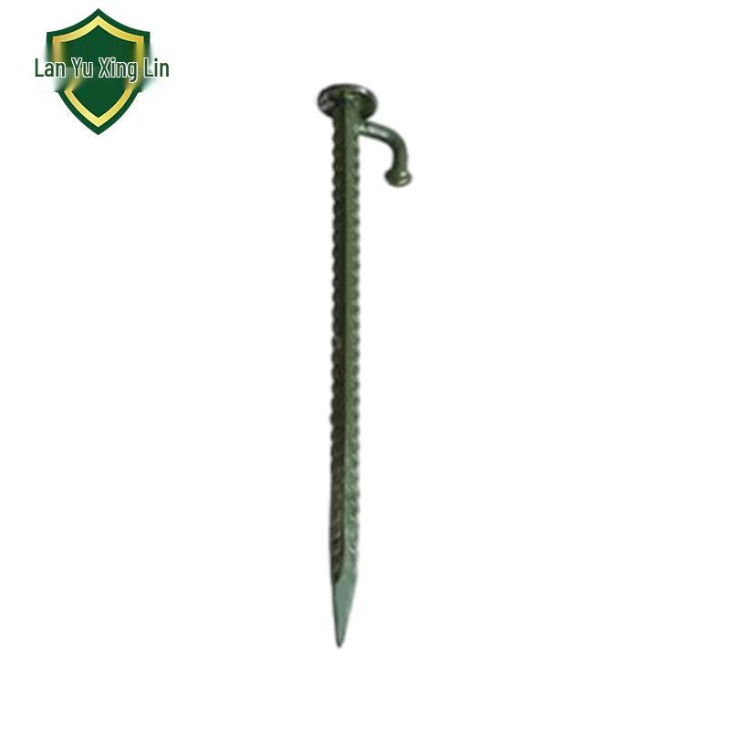 Threaded Steel Tent Ground Peg