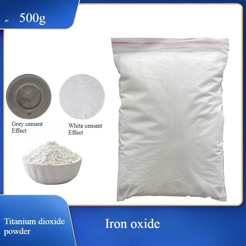 

500г/1000г Порошковый пигмент оксида железа DIY Керамические поделки Деревянные доски Поверхность стен и краска Подиум Цемент Подбор цвета
