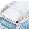 Licensed Volkswagen Volkswagen Camping Van Print Pouch Large Capacity Pen Case 30cm Unisex [Officially Product] (Blue) [Used]