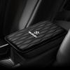 Läder Auto Armstödskydd Skyddande Vattentätt Handkudde Bilstyling för Suzuki Grand Swift Jimny Vitara Baleno IGNIS SX4 XL-7 GW250 Tillbehör