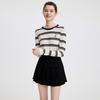 Navigare Women's Lightweight Striped Knit Sweater