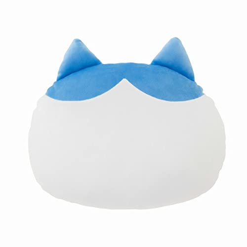 Gray Parker Service Chiikawa Confused Face Cushion, Black and White