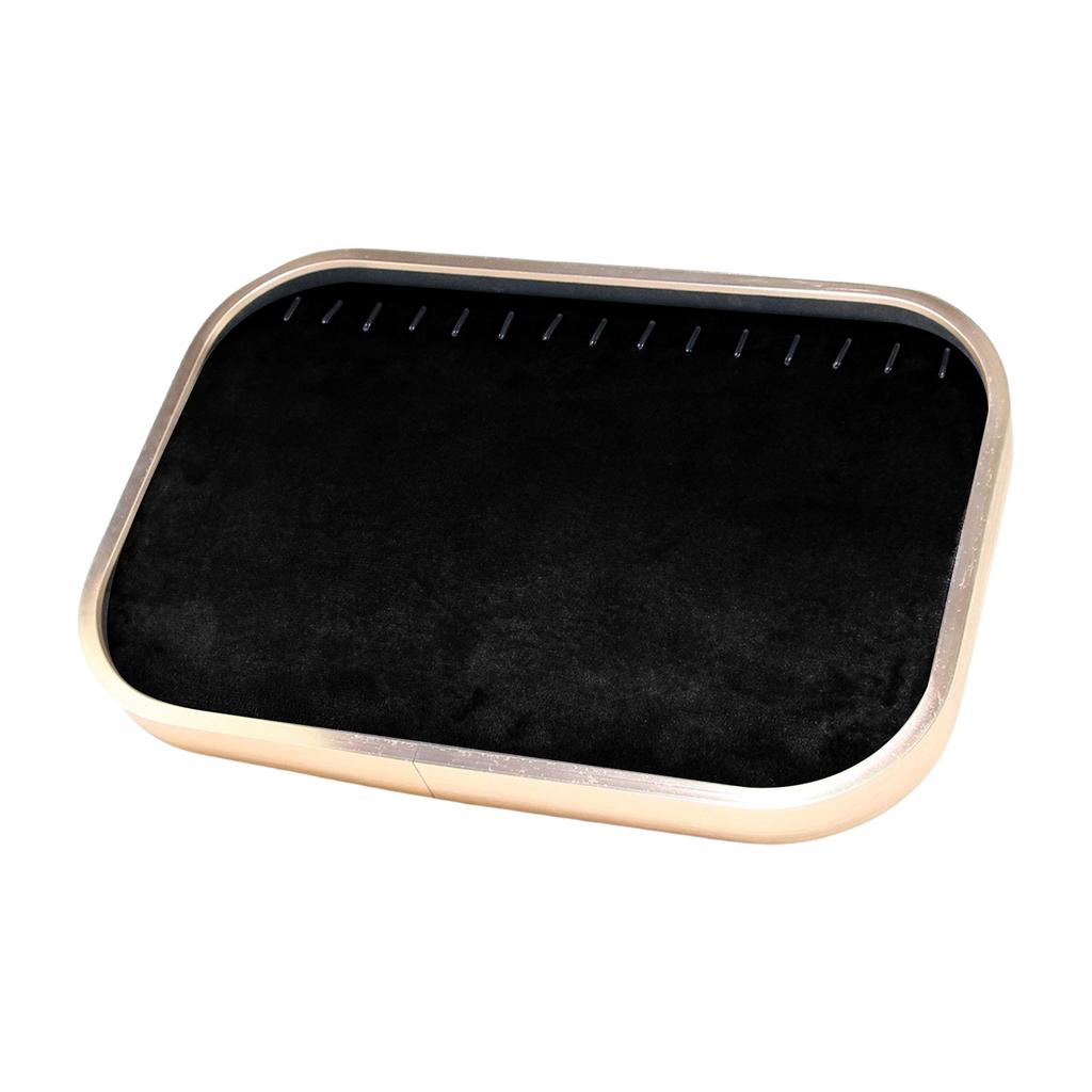 Elegant Jewelry Tray Organizers for Drawer Stackable Storage Case Home Accessory for Stylish Personalize Adornments