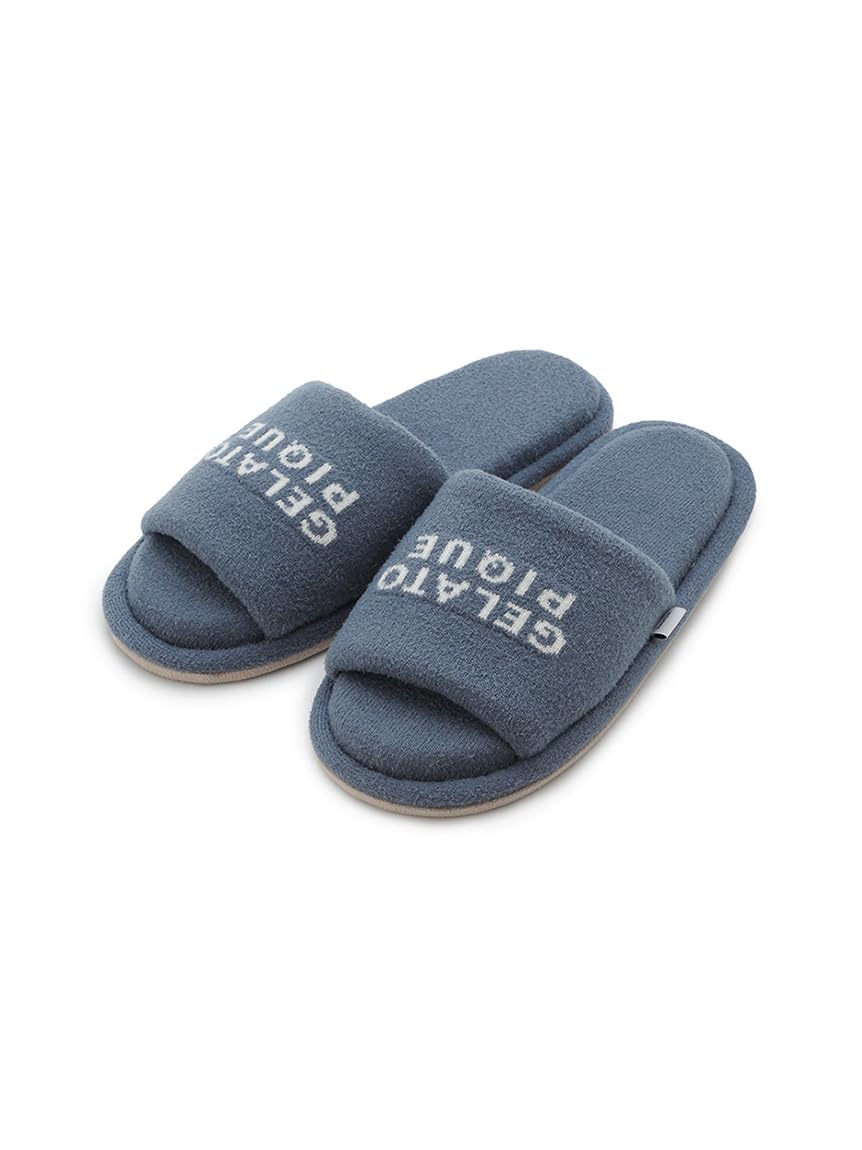 

Gelato Pique HOMME Smoothy Lite Room Shoes PMGS254903 Blue Free Size Men s