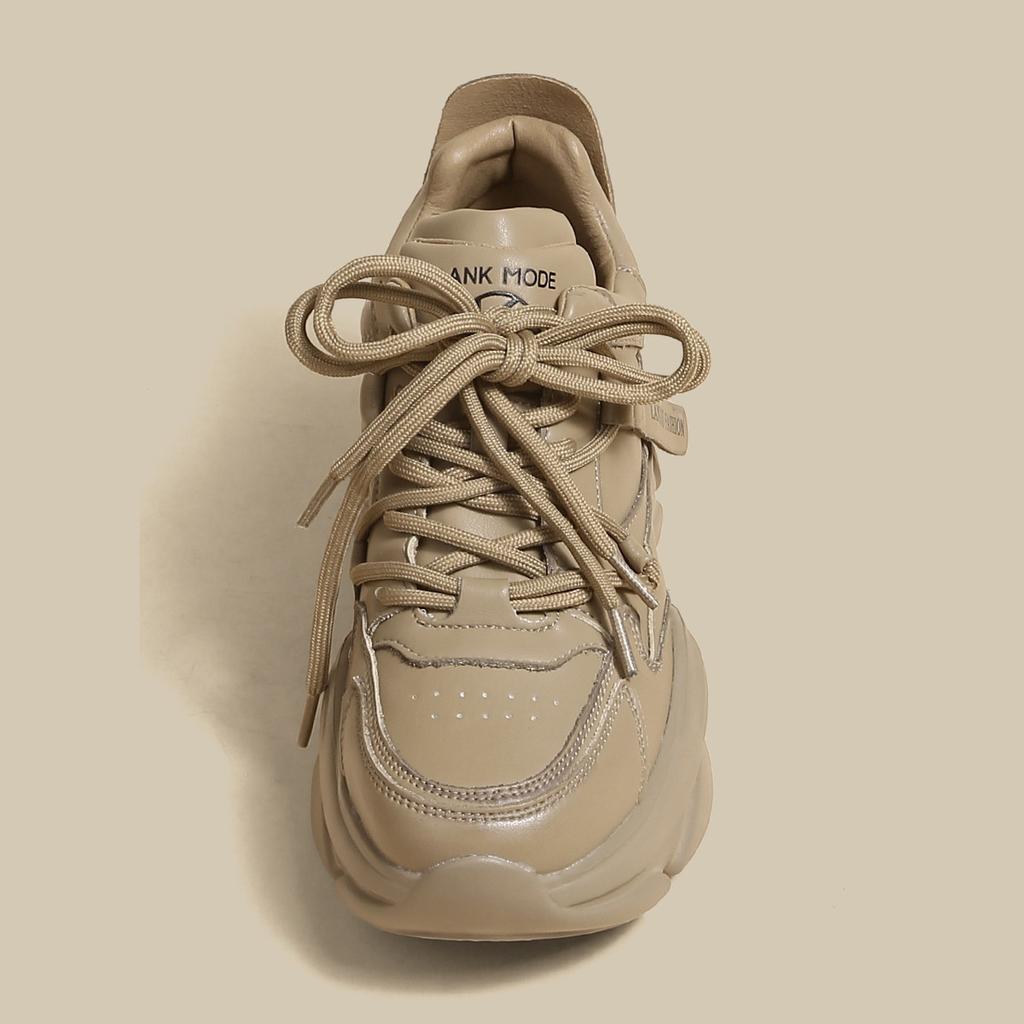 Fashion Spring Fall Thick Bottom Pops Shoes Female Senior Seinse of Women's Shoes Shoes Niche Not Collision Models Sneakers