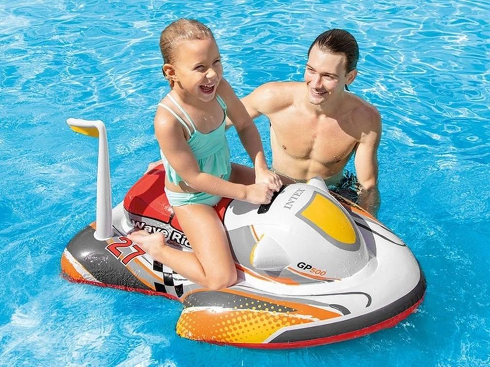 Inflatable Scooter Intex 57520 117X77 Red