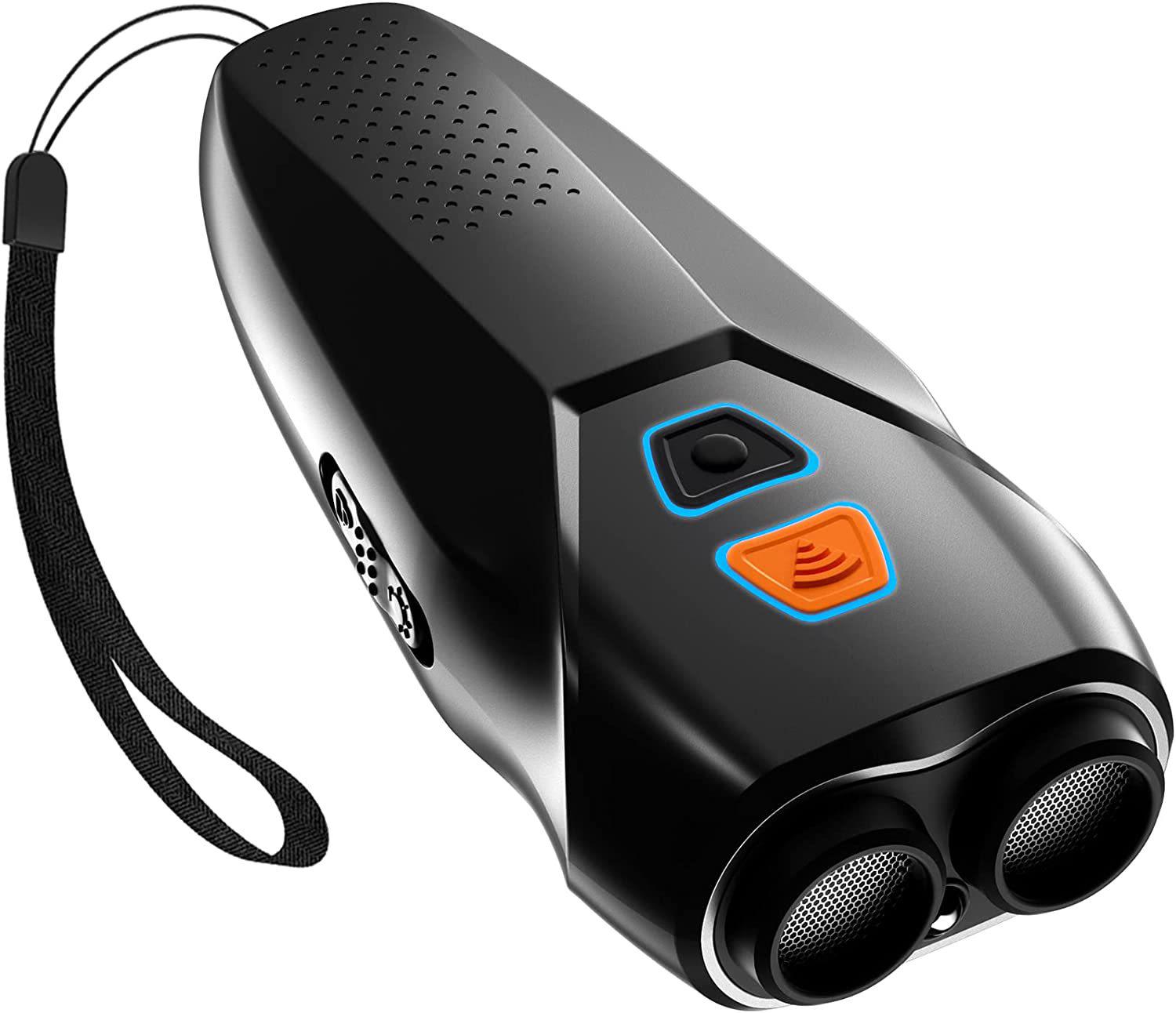 

Ultrasonic Handheld Anti-Bark Dog Training Device with Dual Probes