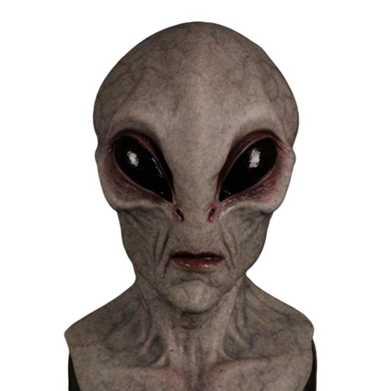 Halloween Alien Mask Scary Latex Mask Full Head Mask For Halloween Costume Party Prop