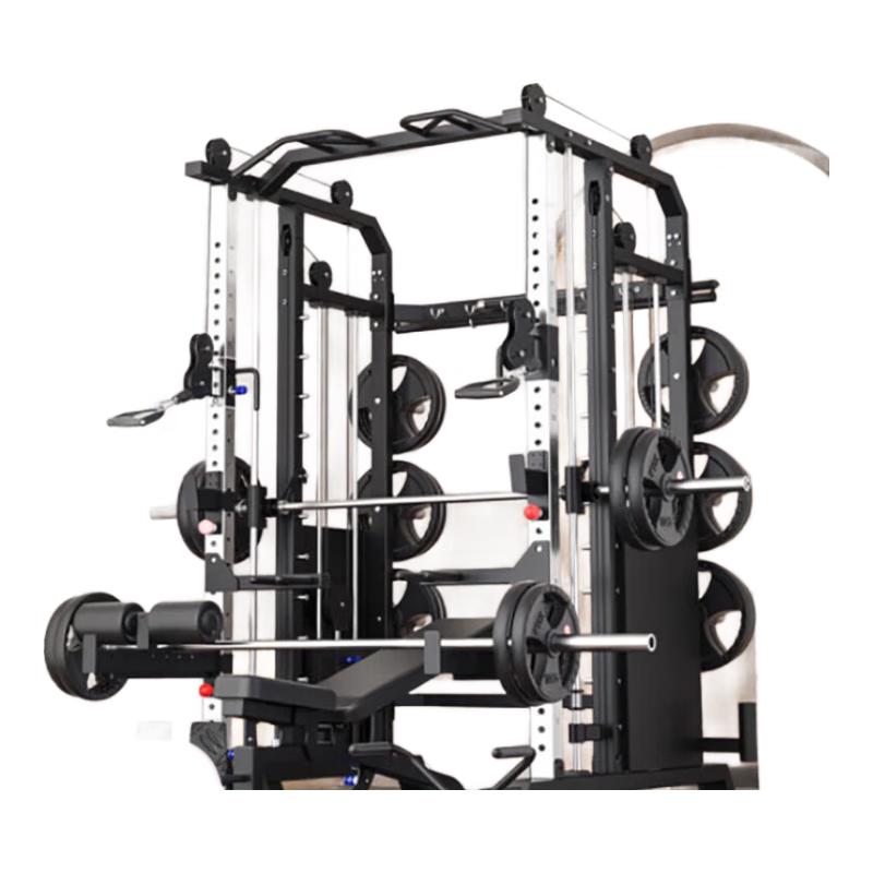 Bingyu Commercial Multi-functional Smith Machine Power Rack