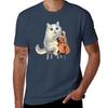 A Cute Cat Playing The Cello Tshirt Cool Dry Perforunisexce Tshirt