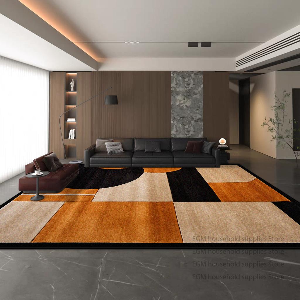 Modern American Style Carpet for Living Room Decoration Bedroom Bedside Large Area Rug Home Entrance Antiskid Absorbent Bath Mat