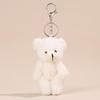 Kawaii Blush Bear Plush Keychain - Teddy Sweetheart Bag Charm