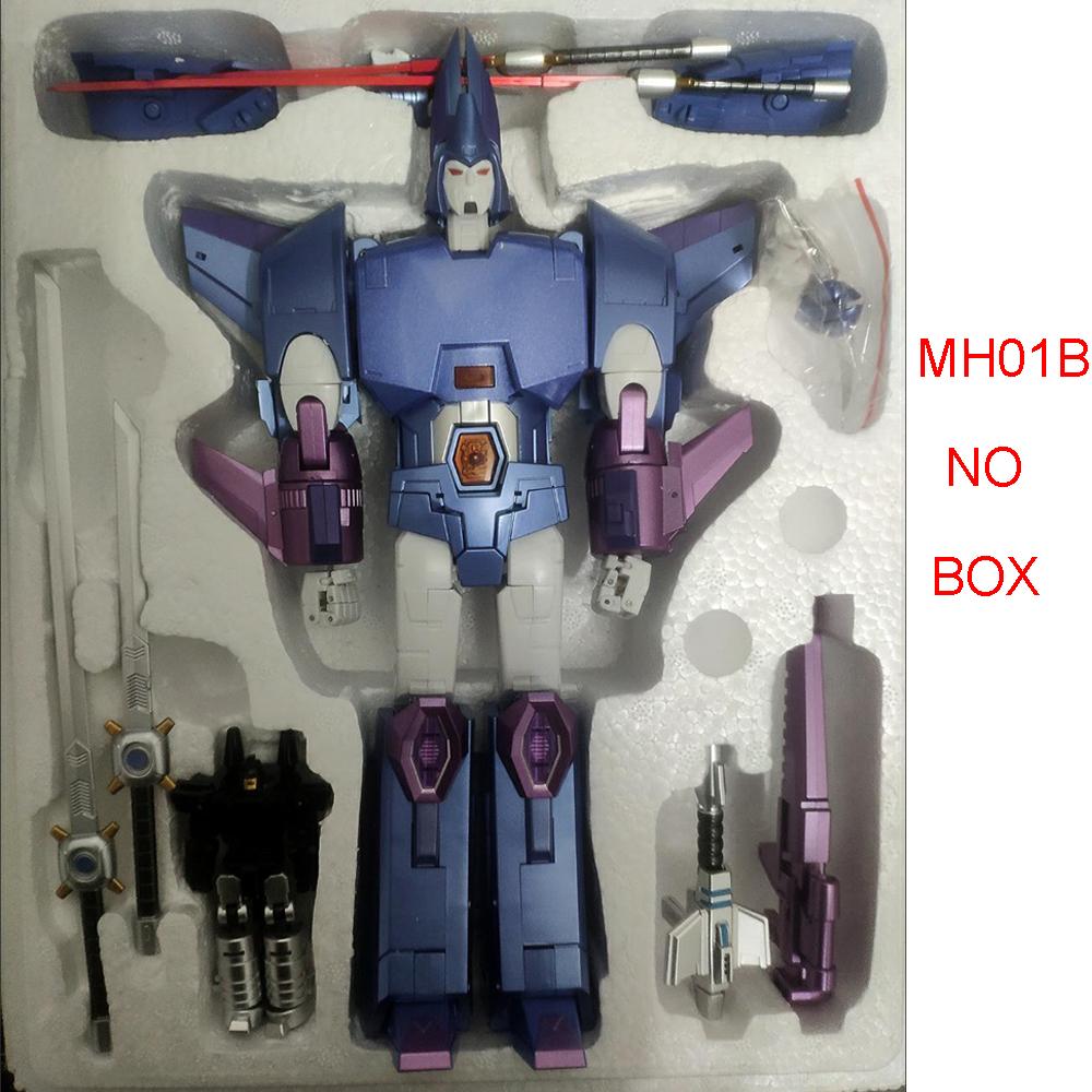 Transformationsspielzeug MHZ Cyclonus MH01 Hurricane MH01B Fanstoys FT29 G1 Serie Actionfigur Verformbarer Roboter Legierung Anime Modell