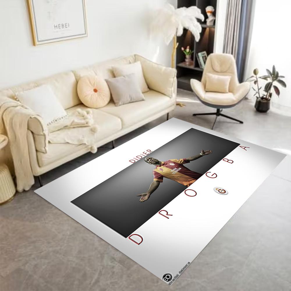 Football Player Action Carpet Suitable for Game Room Living Rooms Kitchen Foyer Anti-slip Rug Office home decor Perfect Gift for Women/Men
