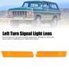 1pair Parking Turn Signal Light Lenses Cover Replacemet for FORD Bronco 1978 1979 Without Bulbs