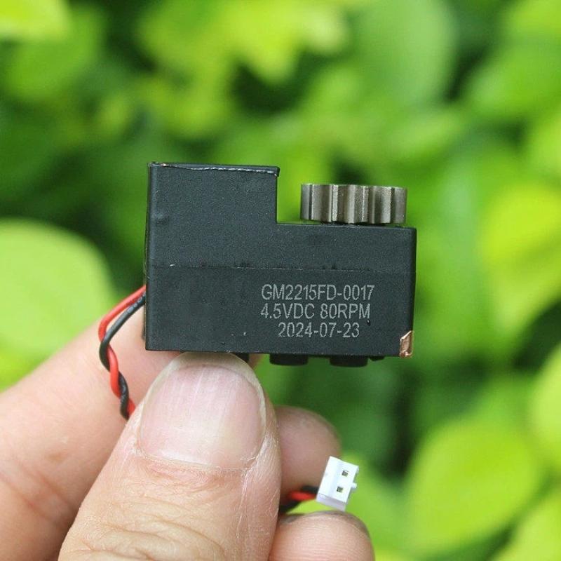 1/5Pcs DC 3V-6V 4.5V 80rpm Engine With 11T Gear Micro N10 Motor For Fingerprint Intelligent Password Electronic Door Lock