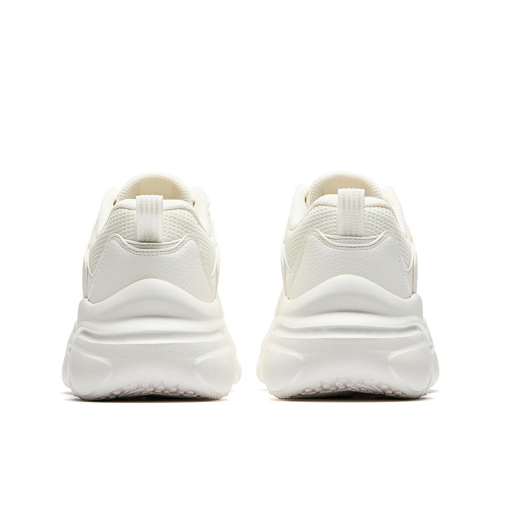 Anta Meow Meow Shoes 6 Trendy Versatile Wear Resistant Height Increasing Low Top Casual Shoes Thick Sole Dad Shoes Women sneaker White 922548888-1