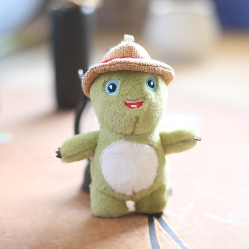 

Милая соломенная шляпа, маленький динозавр, кулон, плюшевая игрушка, кукла, мультяшный маленький молочный дракон, сумка, подвесной брелок 12 cm.